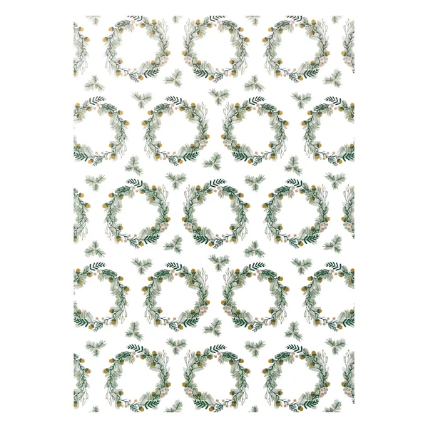 Bloc de papier à motifs « Classical Christmas »