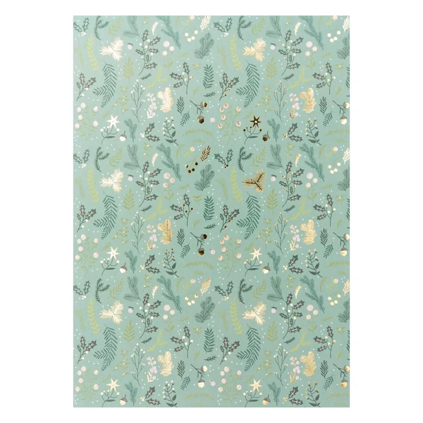 Bloc de papier à motifs « Classical Christmas »