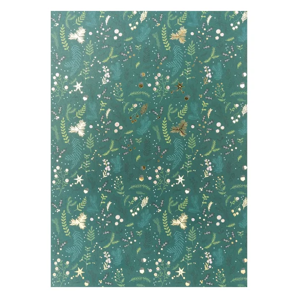Bloc de papier à motifs « Classical Christmas »