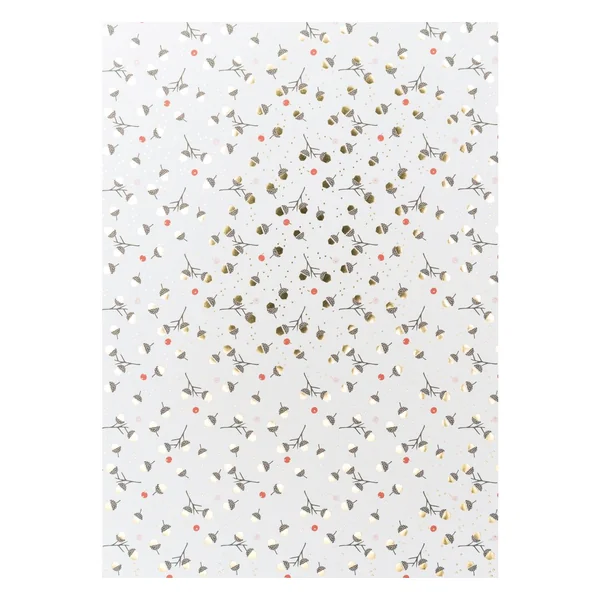 Bloc de papier à motifs « Classical Christmas »