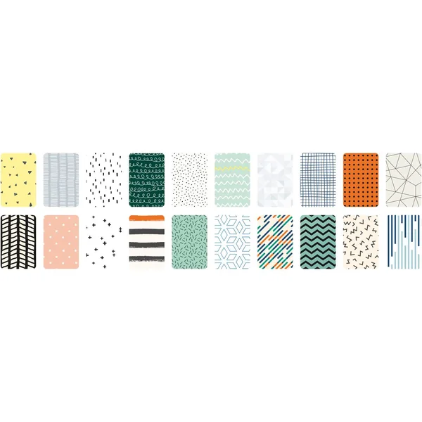 Bloc de papier à motifs « Minimaliste »