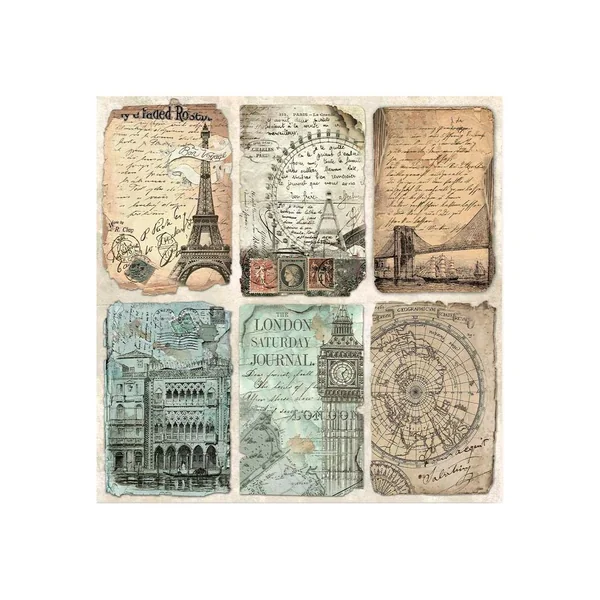 Bloc de scrapbooking « Around the World »