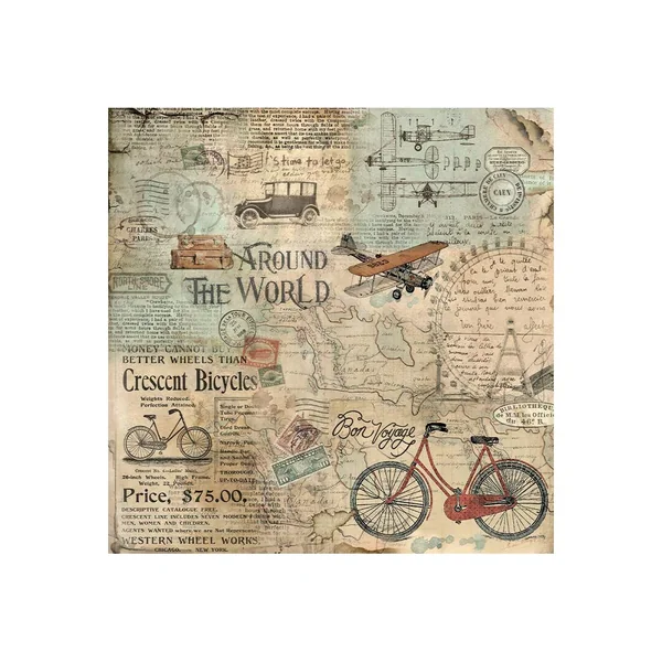 Bloc de scrapbooking « Around the World »