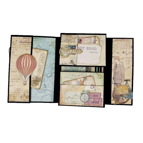Bloc de scrapbooking « Around the World »