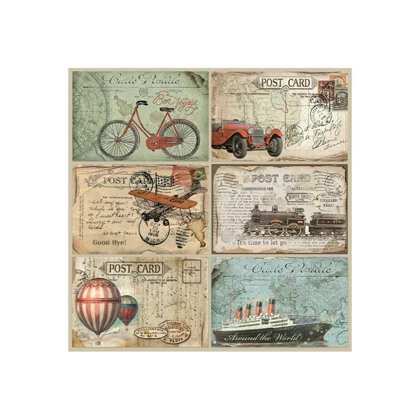 Bloc de scrapbooking « Around the World »
