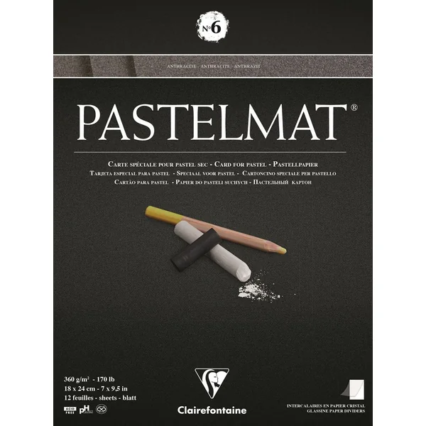 Bloc Pastelmat n°6 -12 feuilles 360 gr