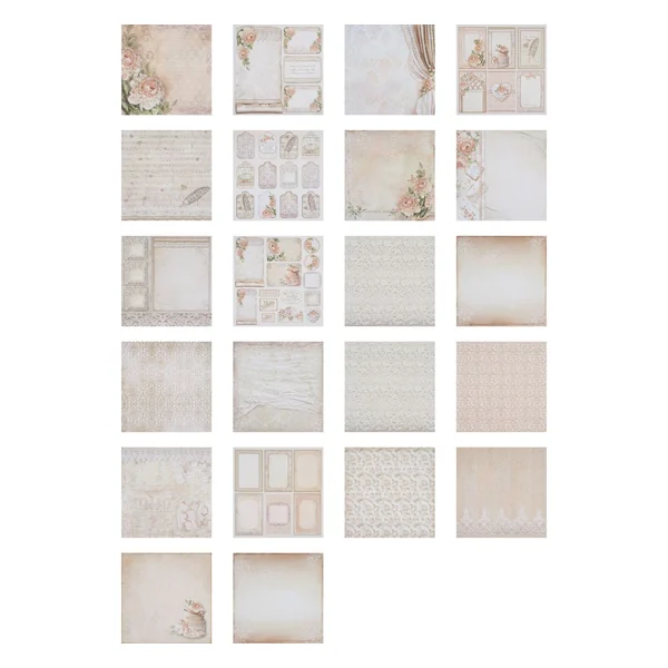 Bloc scrapbooking « Ceremony », 10 feuilles, 30,5x30,5 cm