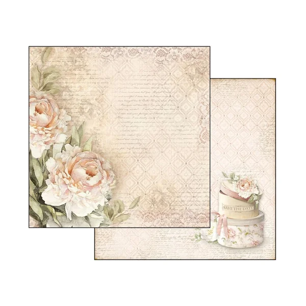 Bloc scrapbooking « Ceremony », 10 feuilles, 30,5x30,5 cm