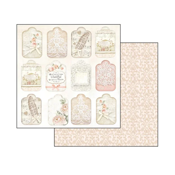 Bloc scrapbooking « Ceremony », 10 feuilles, 30,5x30,5 cm