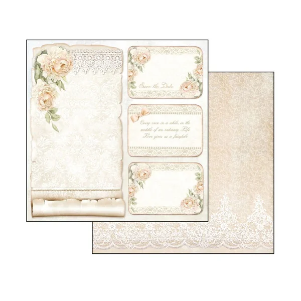 Bloc scrapbooking « Ceremony », 10 feuilles, 30,5x30,5 cm
