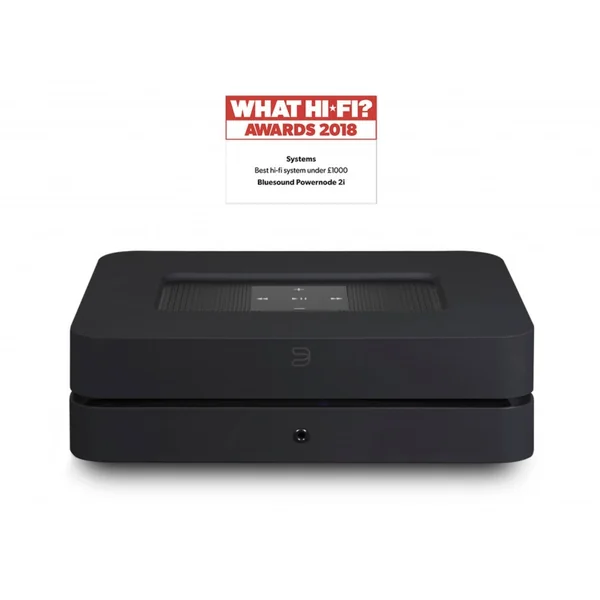 BLUESOUND POWERNODE 2i Amplificateur & Lecteur de Musique Hi-Res Multiroom sans fil