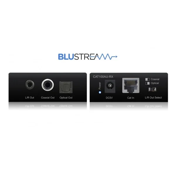 BLUSTREAM CAT100AU Kit d'Extension Audio sur Câble CAT + DAC 24bits/192kHz