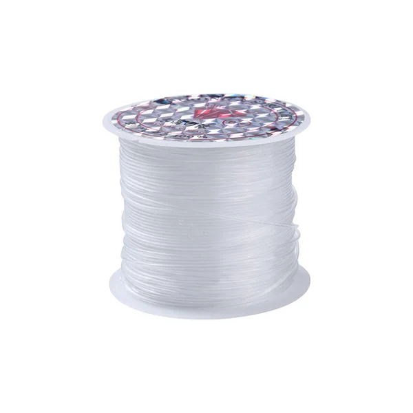 Bobine de fil nylon /fil de pêche transparent - 8 mètres - 0,8 mm