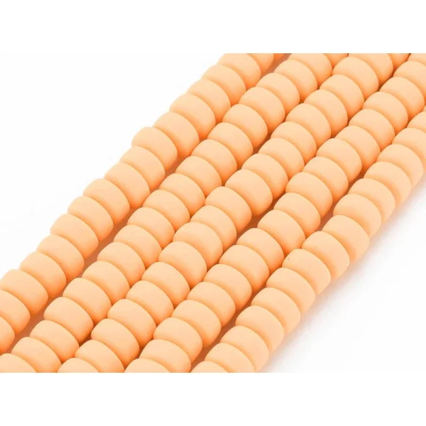Boite de perles heishi épaisses 6 mm - Pêche