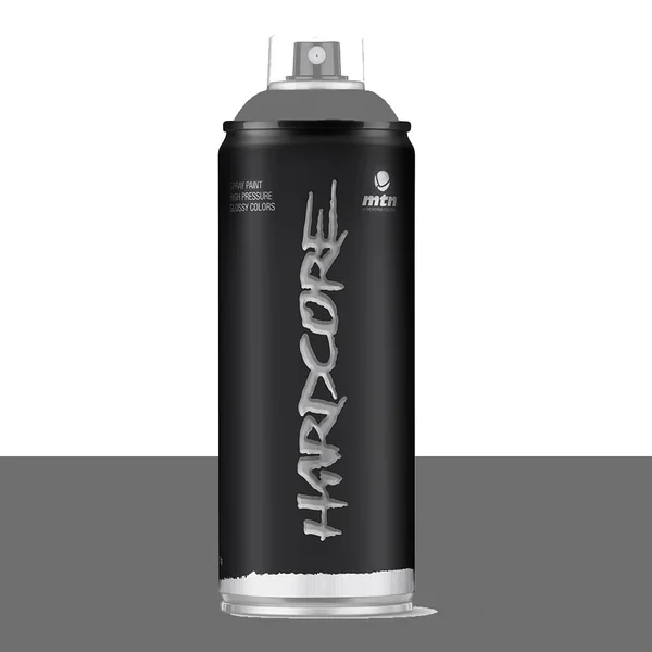 Bombe de peinture aérosol MTN Hardcore Gris sombre (RV-7031)