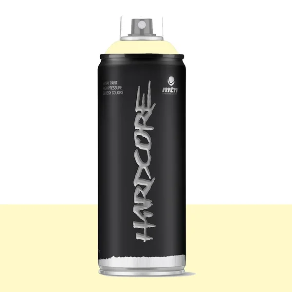 Bombe de peinture aérosol MTN Hardcore Jaune licorne (RV-252)