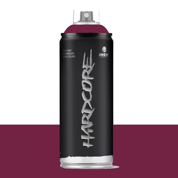 Bombe de peinture aérosol MTN Hardcore Rouge merlot (RV-213)