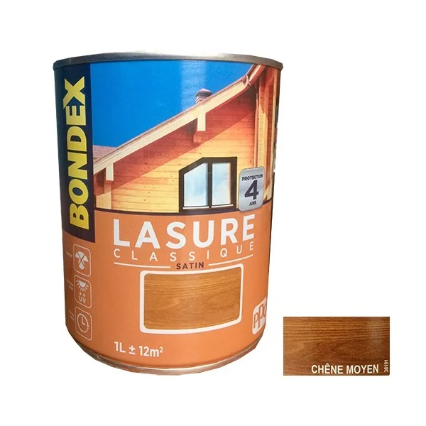 BONDEX Lasure Classique 4 ans Chêne moyen