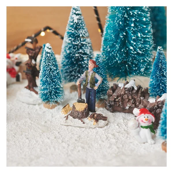 Bonshommes de neige miniatures VBS « Stuart »