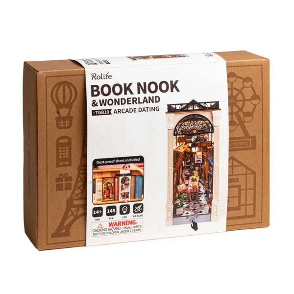 Book Nook - Pièce miniature Arcade Dating maquette - Rolife