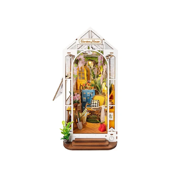 Book - Nook - Pièce miniature - Maison de jardin