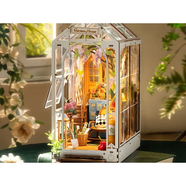 Book - Nook - Pièce miniature - Maison de jardin