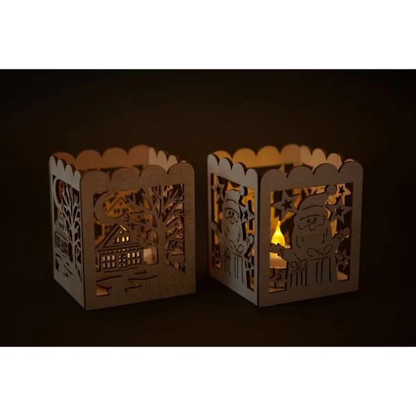 Bougeoirs VBS « Magie de Noël »