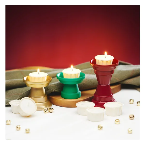 Bougies chauffe-plat en caissette en papier « LIGHT.ONE »