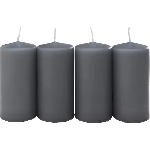 Bougies cylindriques, Ø 6 x 12 cm