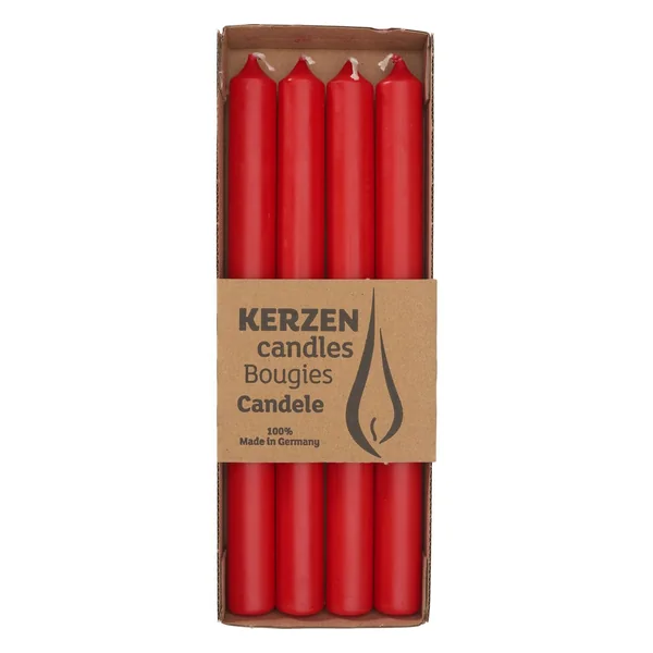 Bougies droites, Ø 2,2 x 25 cm
