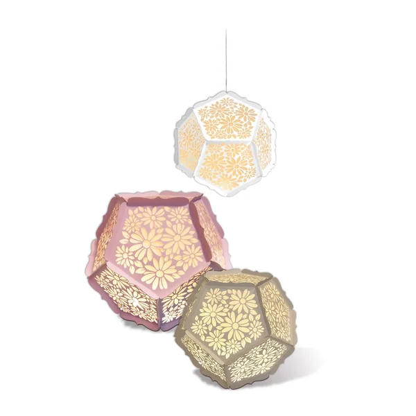 Boules silhouette « Fleurs »