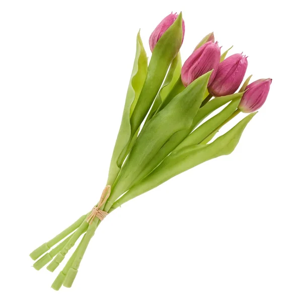 Bouquet de tulipes 3 fleurs et 2 bourgeons