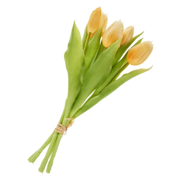 Bouquet de tulipes 3 fleurs et 2 bourgeons