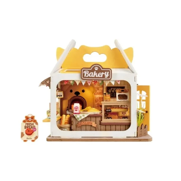 Boutique miniature Teddy's Breadbox DIY - Rolife
