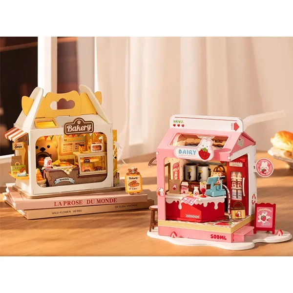 Boutique miniature Teddy's Breadbox DIY - Rolife
