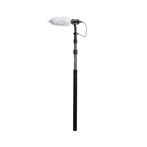 Boya boompole carbon fiber 2,5 meter m/XLR kabel