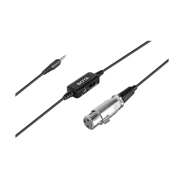 Boya iOS adapterkabel XLR til TRRS (BY-BCA6)