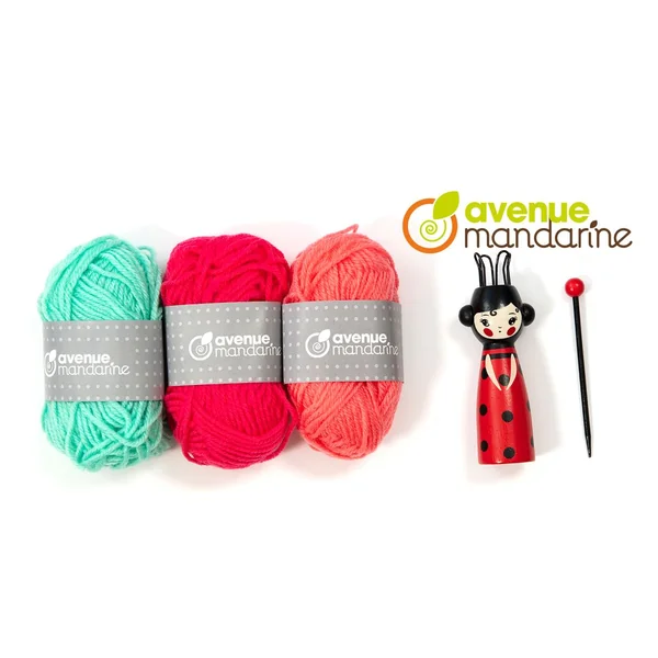 Boîte créative Avenue Mandarine « Tricotin »