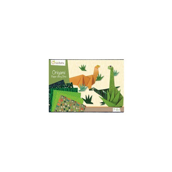 Boîte créative origami dinosaures