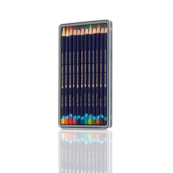 Boîte de 12 crayons aquarellables Inktense