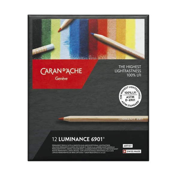 Boîte de 12 Crayons de couleurs Luminance