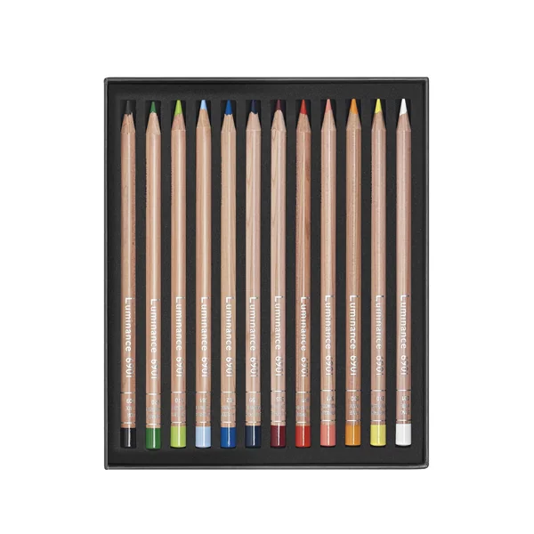 Boîte de 12 Crayons de couleurs Luminance