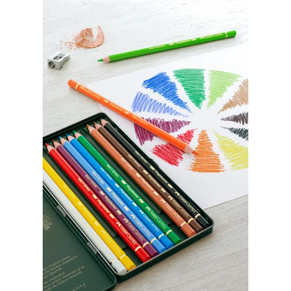 Boîte de 12 crayons de couleurs Polychromos