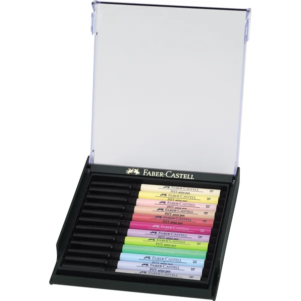Boîte de 12 Feutres Pitt Artist pen Pastel