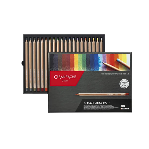 Boîte de 20 Crayons de couleurs Luminance
