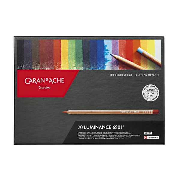 Boîte de 20 Crayons de couleurs Luminance