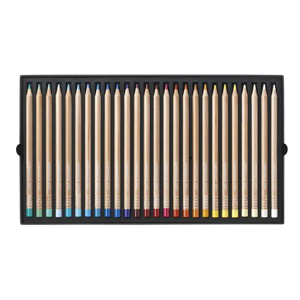 Boîte de 40 Crayons de couleurs Luminance + 2 full blender