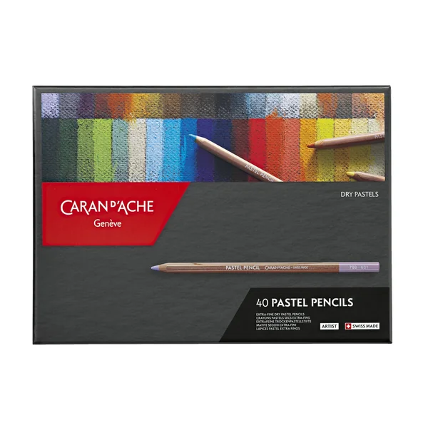 Boîte de 40 Crayons pastel Pencil
