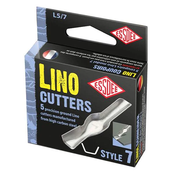 Boîte de 5 gouges pour linogravure Style n°7
