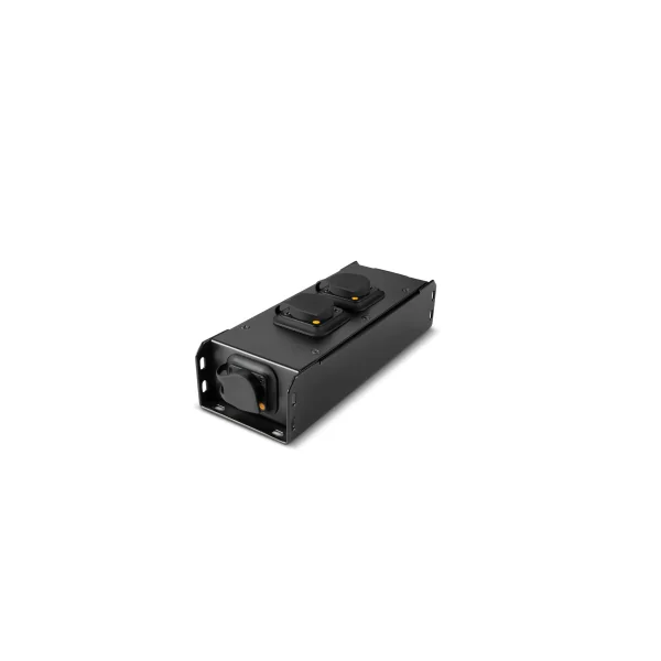 Boîte distri Adam Hall PRO PORT 2TT 1x Power Twist True1 IN vers 3 x Power Twist True1 OUT